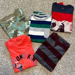 Boys long sleeve tshirts, size medium 8/10